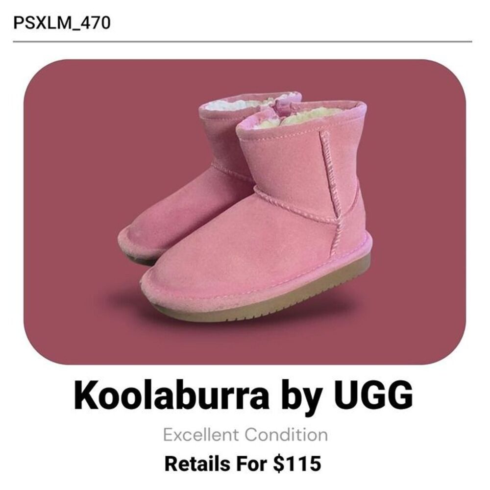 Koolaburra by UGG Pink Boots Excellent Condition